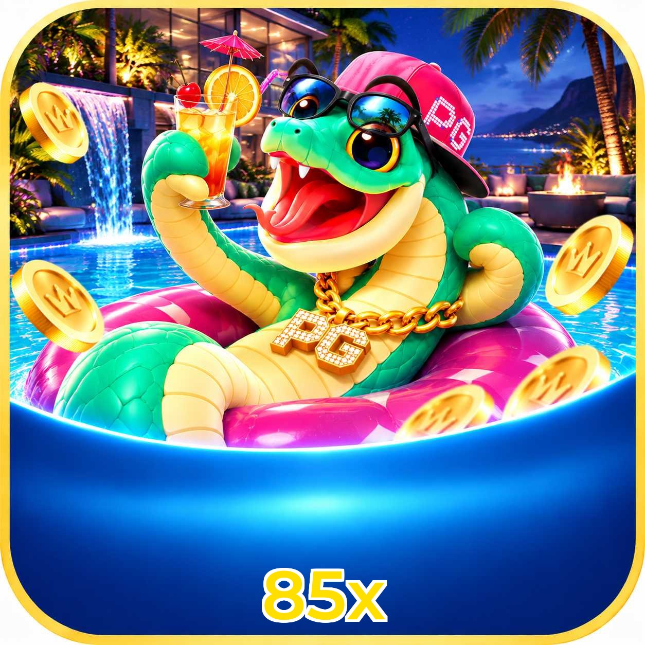 Interface de jogos na 85x incluindo Plushie Frenzy